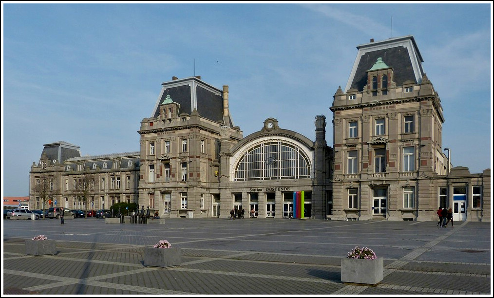 The station of Oostende pictured on November 12th, 2011.