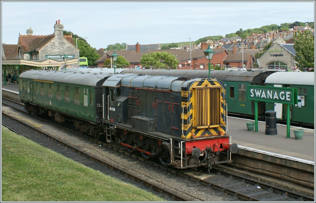 The Swanage Railway 08436 in Swanage. 
15.05.2011