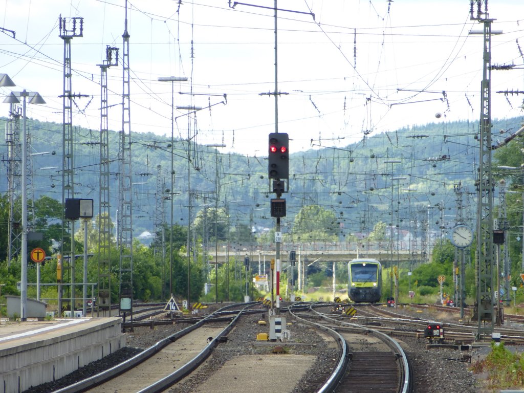 The track field from Bamberg, June 23th 2013.