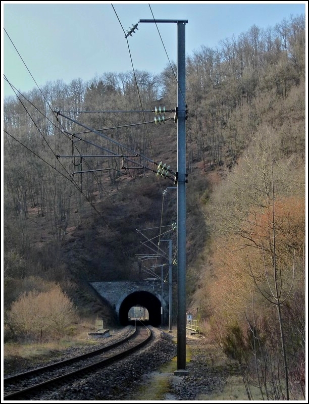 The tunnel Lellingen pictured on March 20th, 2012.