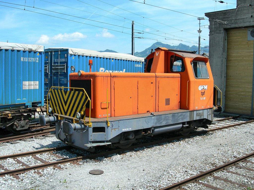 TPF (ex GFM) Tm 2/2 n 82 in Bulle. 
