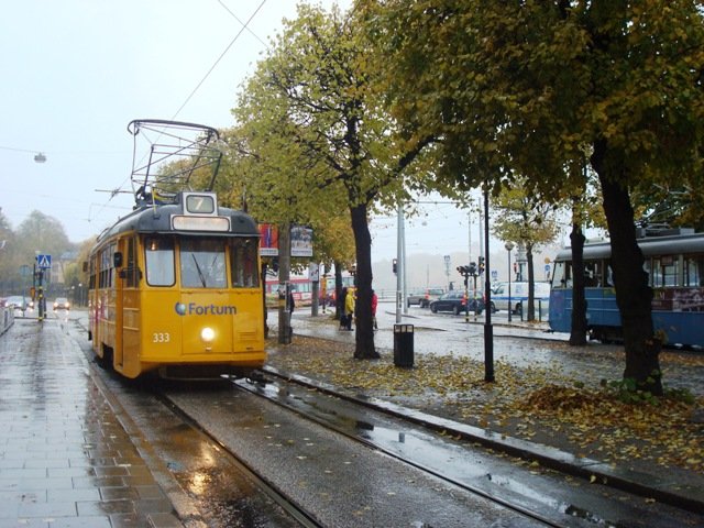 Tram no 333, 331 Djurgrdsbron 2009 - 10 - 25