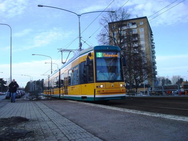 Tram nr 32 Vidablick 2010 - 03 - 20. 