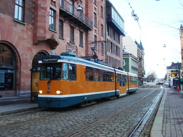 Tram nr 63 Rdhuset 2010 - 03 - 20. 