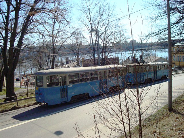 Tram nr 71 + 196 Belmansro 2009 - 04 - 11