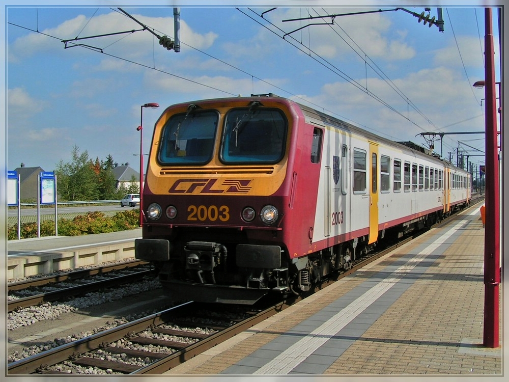 Z 2003 is arriving in Ptange on September 16th, 2007.