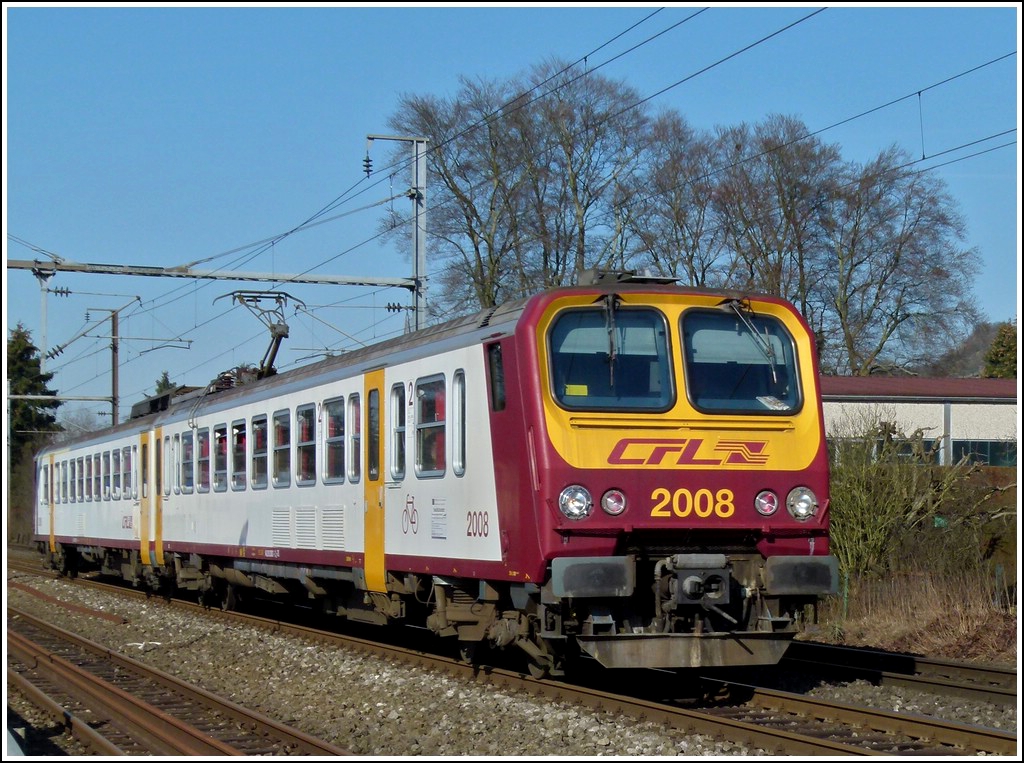 Z 2008 is running through Schieren on March 1st, 2012.