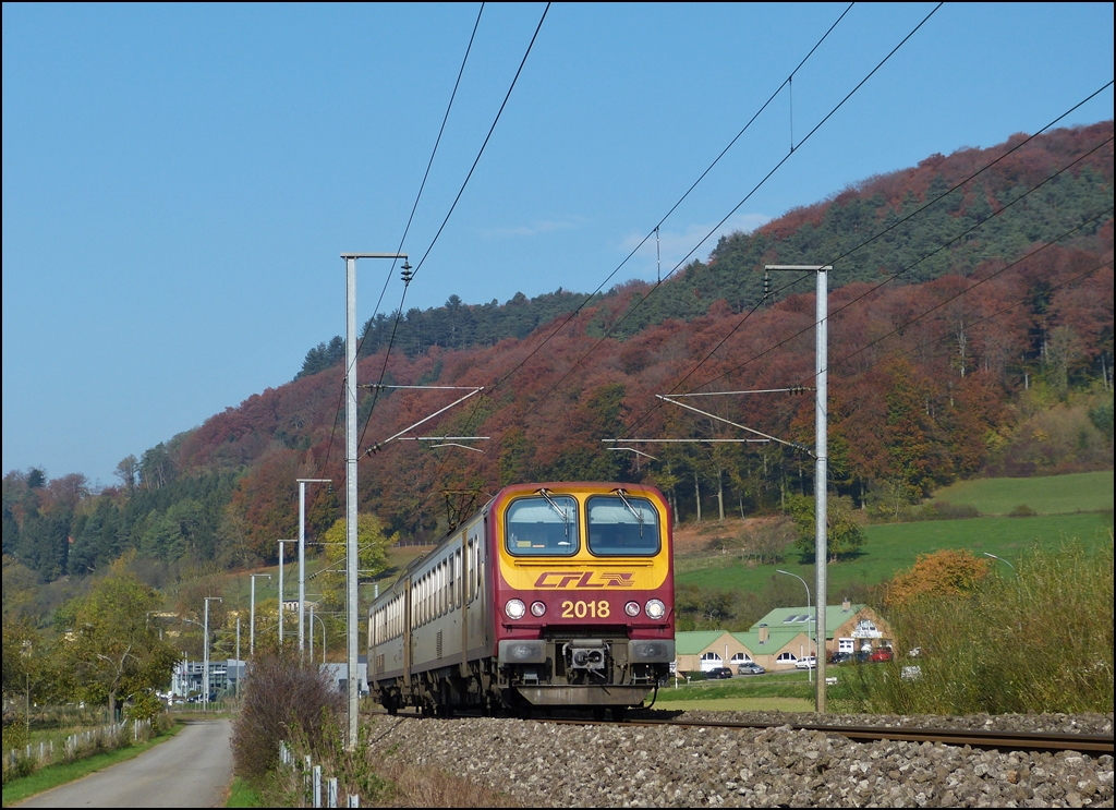 Z 2018 is running through Lintgen on October 25th, 2012.