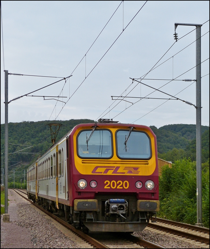 Z 2020 pictured in Erpeldange/Ettelbrck on August 24th, 2012.