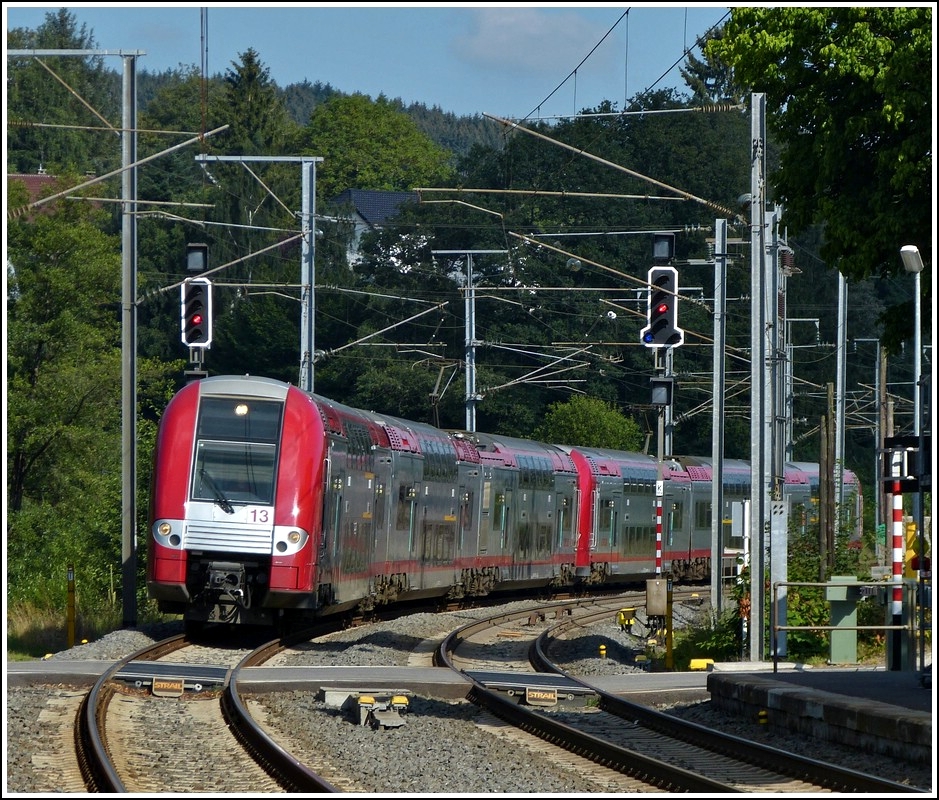 Z 2200 double unit is arriving in Wilwerwiltz on August 10th, 2012.
