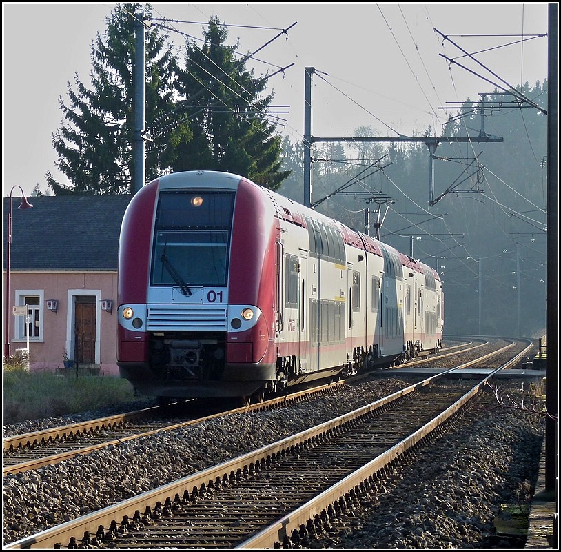 Z 2201 photographed at Enscherange on November 16th, 2010.