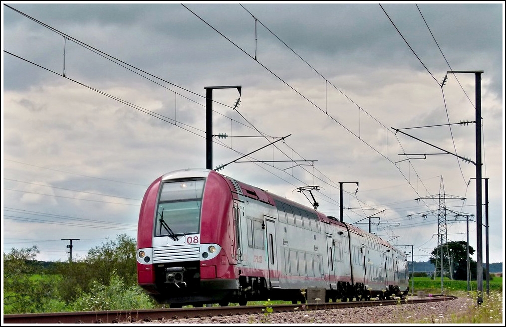 Z 2208 taken between Bascharage and Schouweiler on August 13th, 2011.