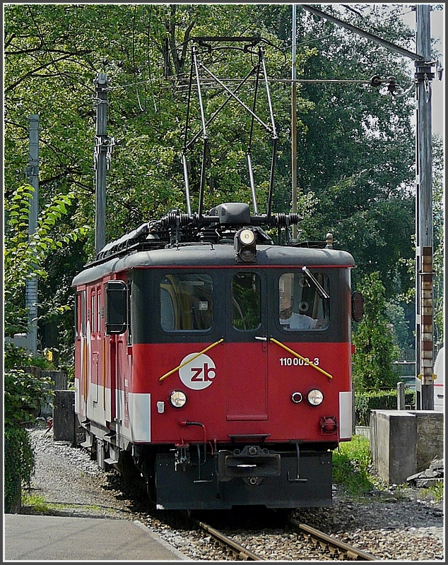 ZB De 4/4 110 002-3 pictured at Interlaken Ost on July 30th, 2008.