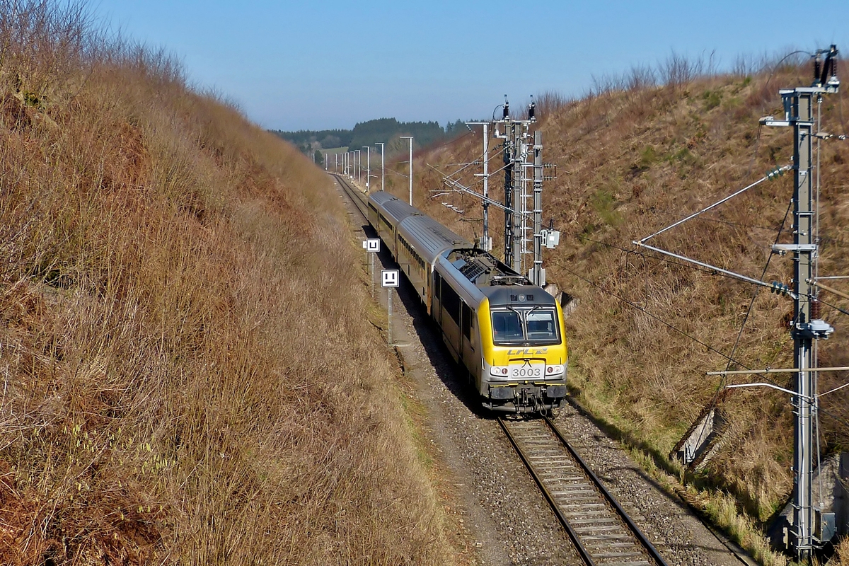 . 3003 photographed near Hautbellain on March 9th, 2014.