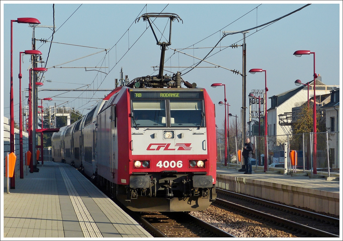 . 4006 is arriving in Noertzange on January 31st, 2014.