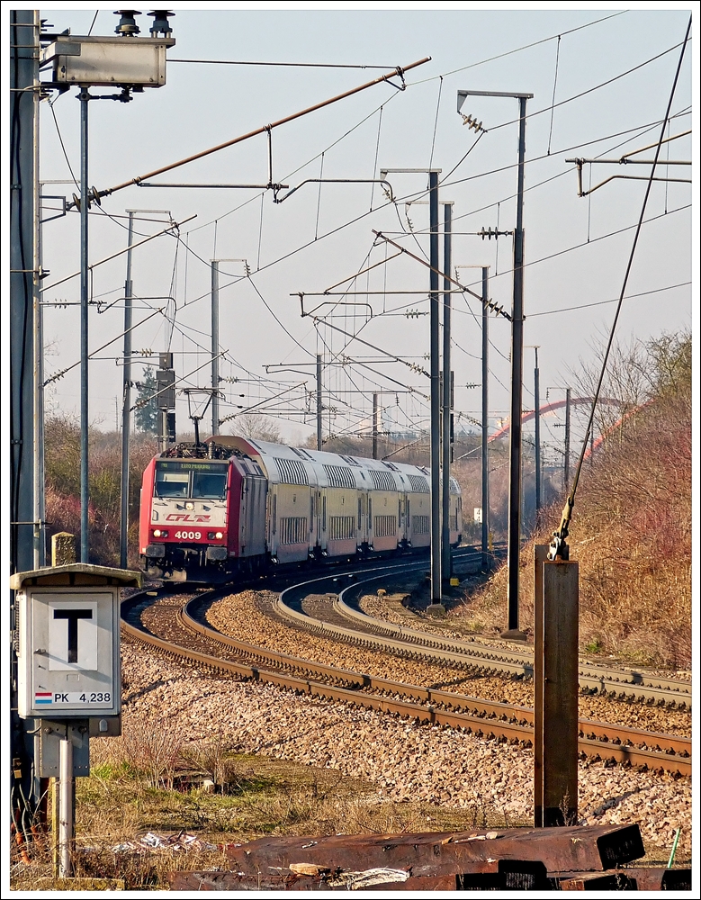 . 4009 is arriving in Noertzange on January 31st, 2014.