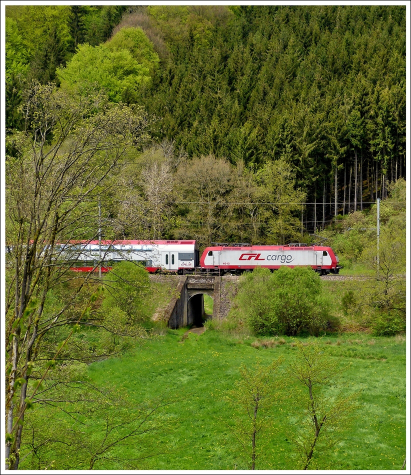 . 4012 taken between Drauffelt and Clervaux on May 13th, 2013.