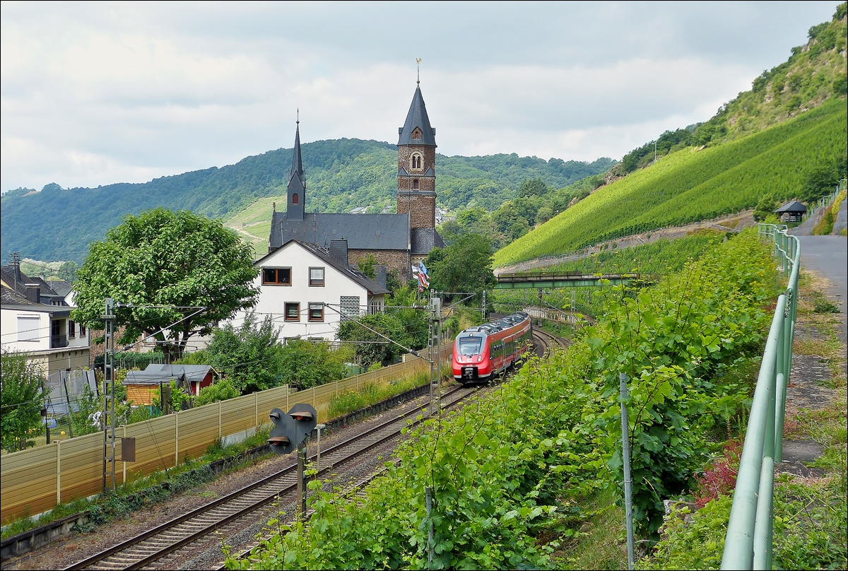 . A 442 unit is running through Hatzenport on June 21st, 2014.