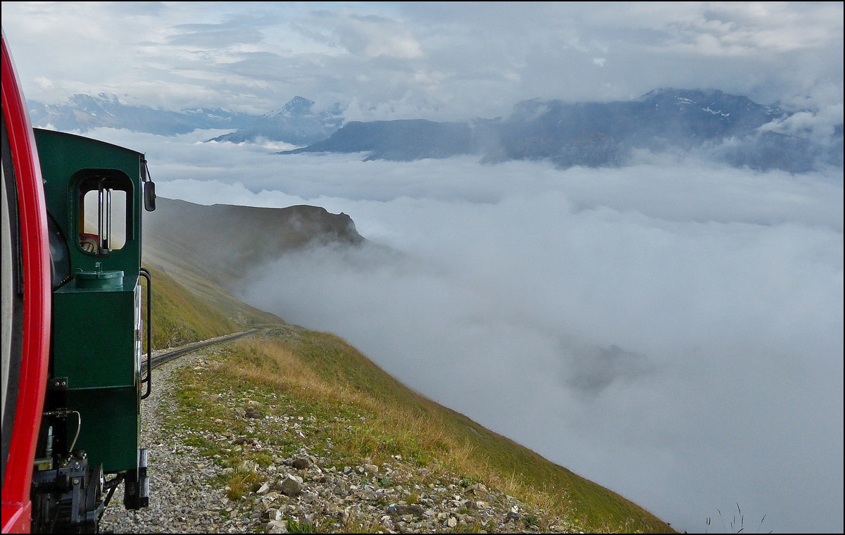 . Along the route with a BRB train on September 29th, 2013.