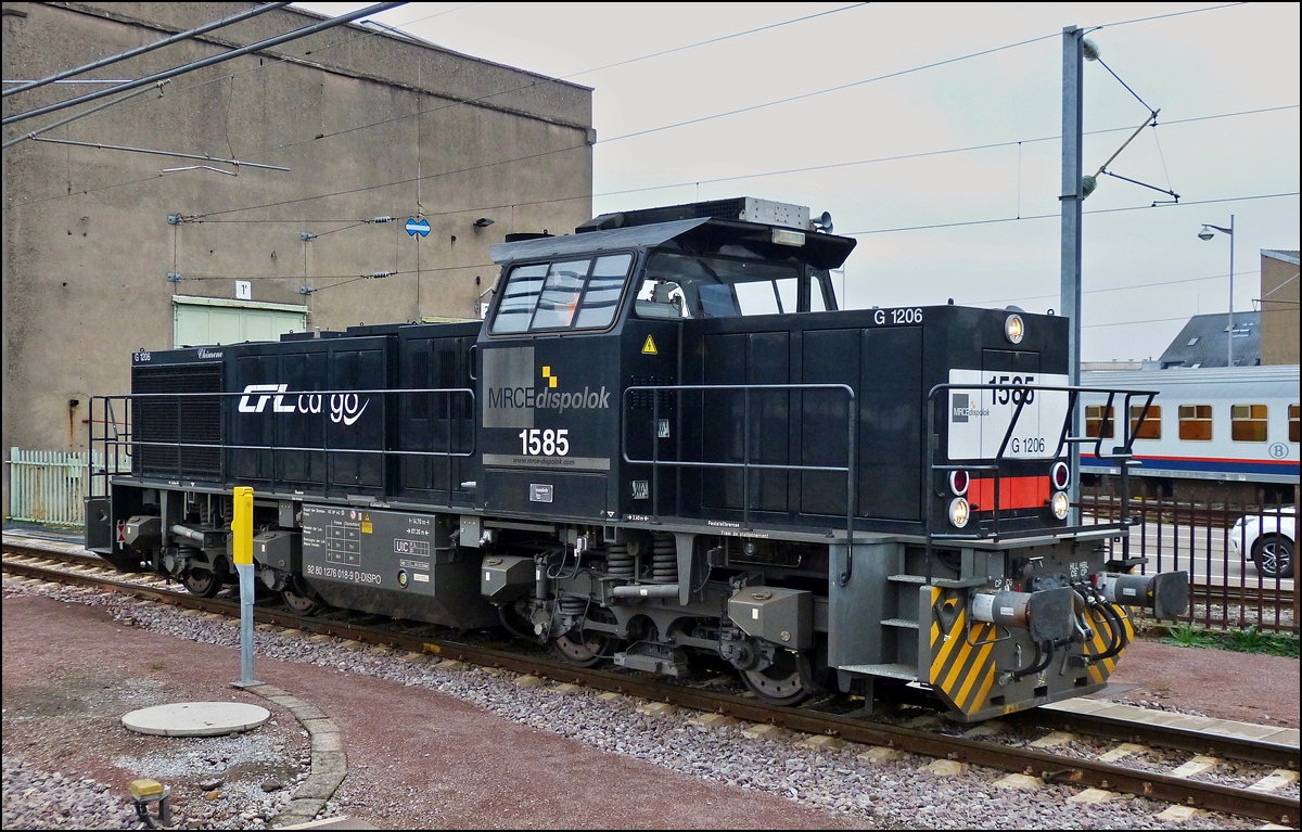 . CFL Cargo 1585 photographed in Luxembourg City on October 12th, 2013.