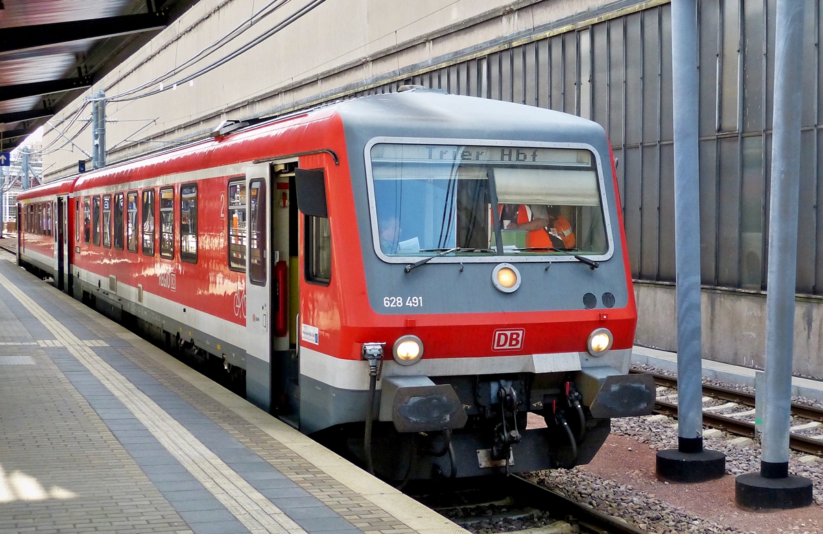 . DB 628 491 photographed in Luxembourg City on July 15th, 2014.