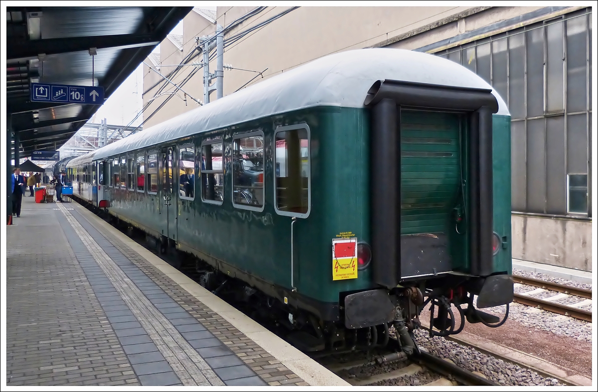 . Heritage Wegman passenger wagon pictured in Luxembourg City on October 12th, 2013.