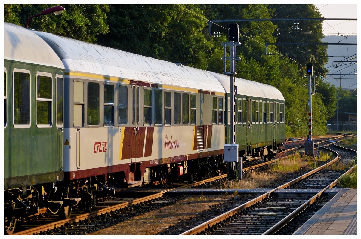 . Heritage Wegman wagons photographed in Wiltz on July 11th, 2013.