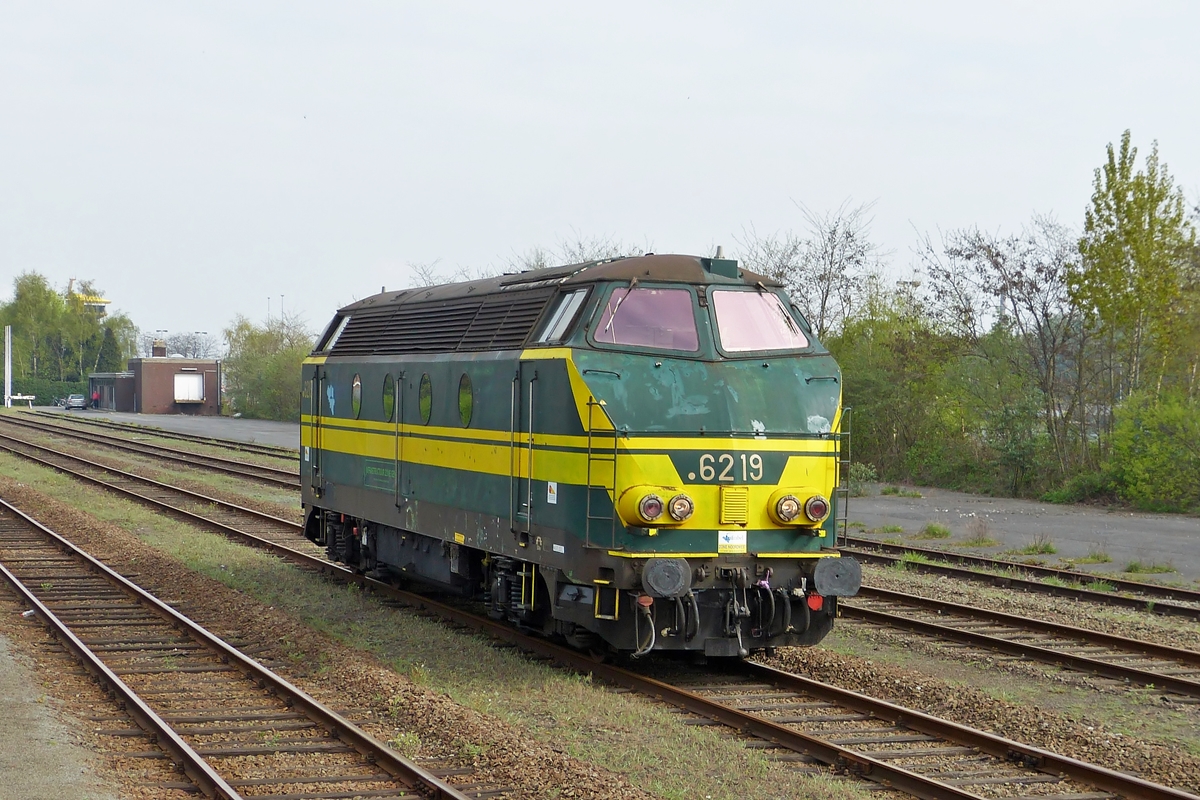 . HLD 6219 photogrpahed in Zelzate on April 5th, 2014.