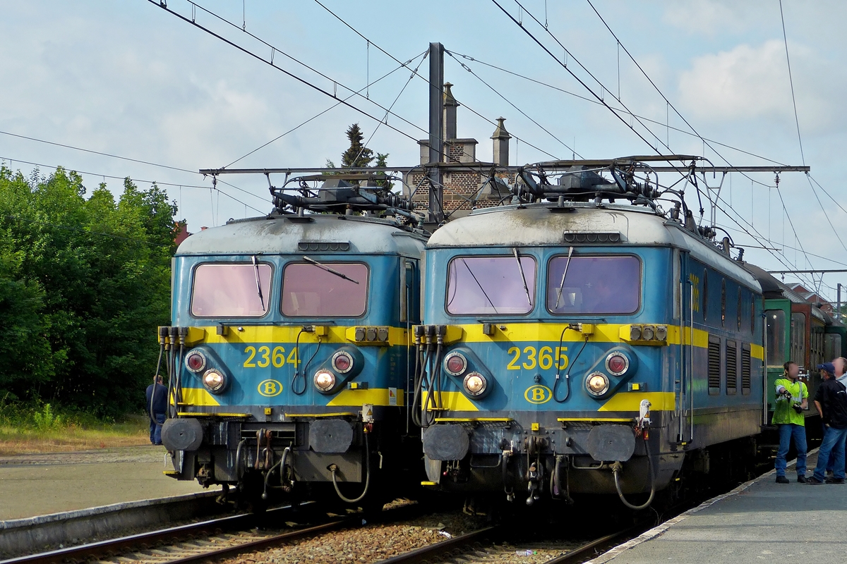 . HLE 2364 and HLE 2365 pictured in Binche on June 23rd, 2012.