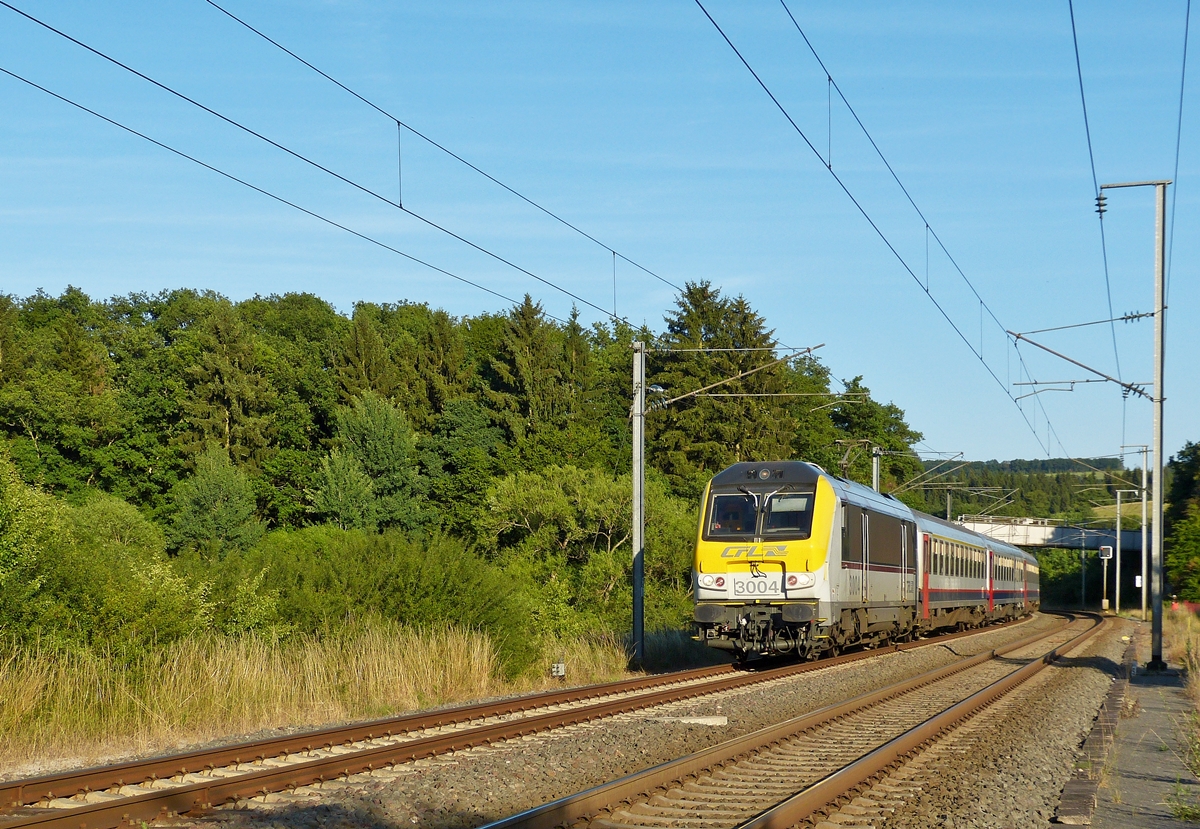 . The IR 120 Luxembourg City - Liers is running through Wilwerwiltz on July 3rd, 2014.