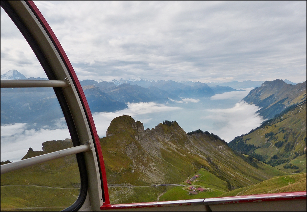 . The passing loop Oberstafel on the beautiful BRB track taken on September 29th, 2013.