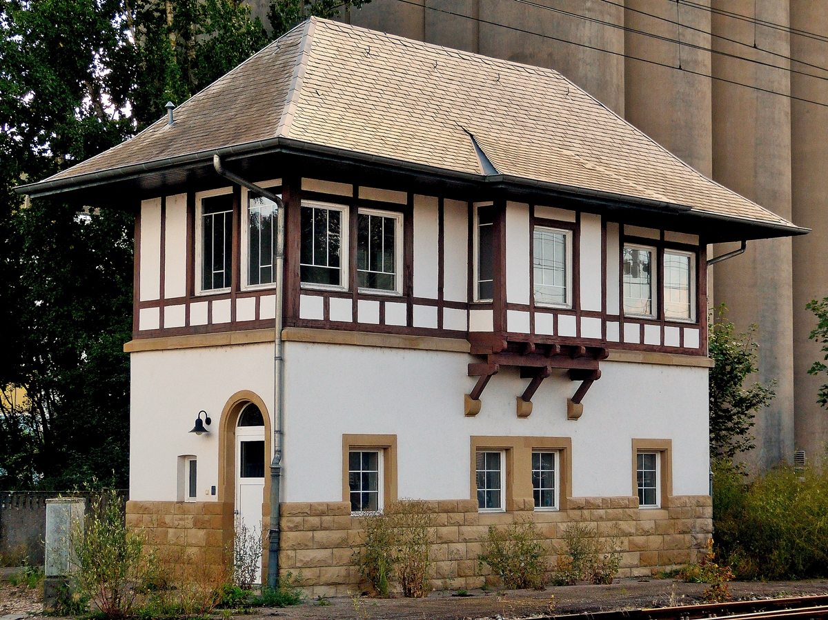 . The well restored control tower pictured in Mersch on September 9th, 2013.