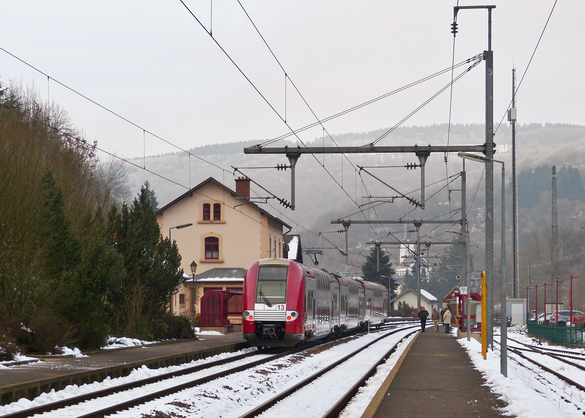 . Z 2213 pictured in Kautenbach on January 6th, 2015.