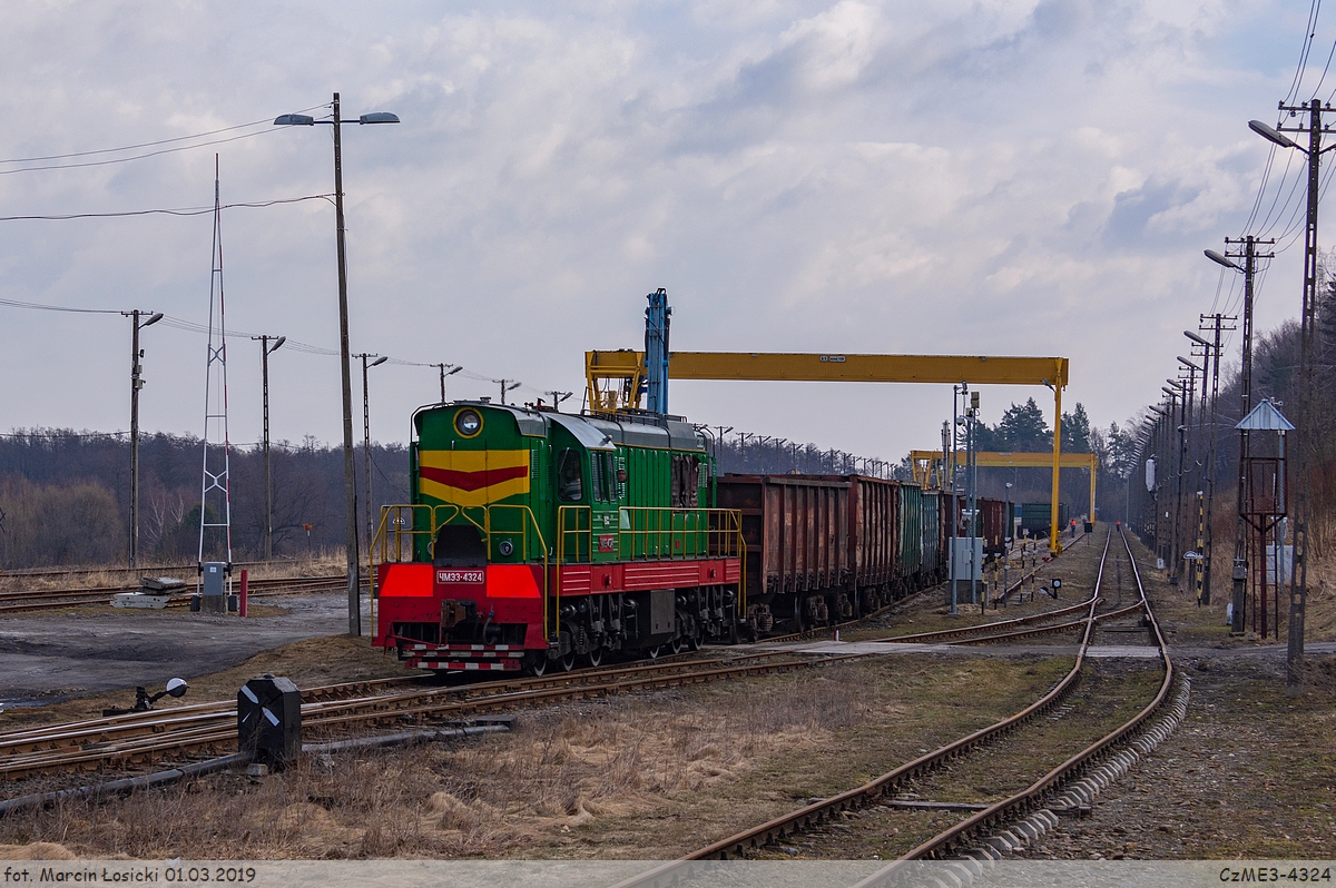 01.03.2019 | Werchrata - ЧМЭ3-4324 in station.