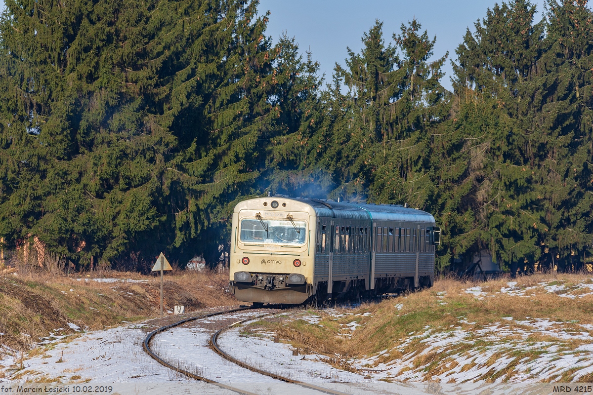 10.02.2019 | Konarzyce - MRD 4215 as special KURPIE going from Ostrołęka to Łomża.