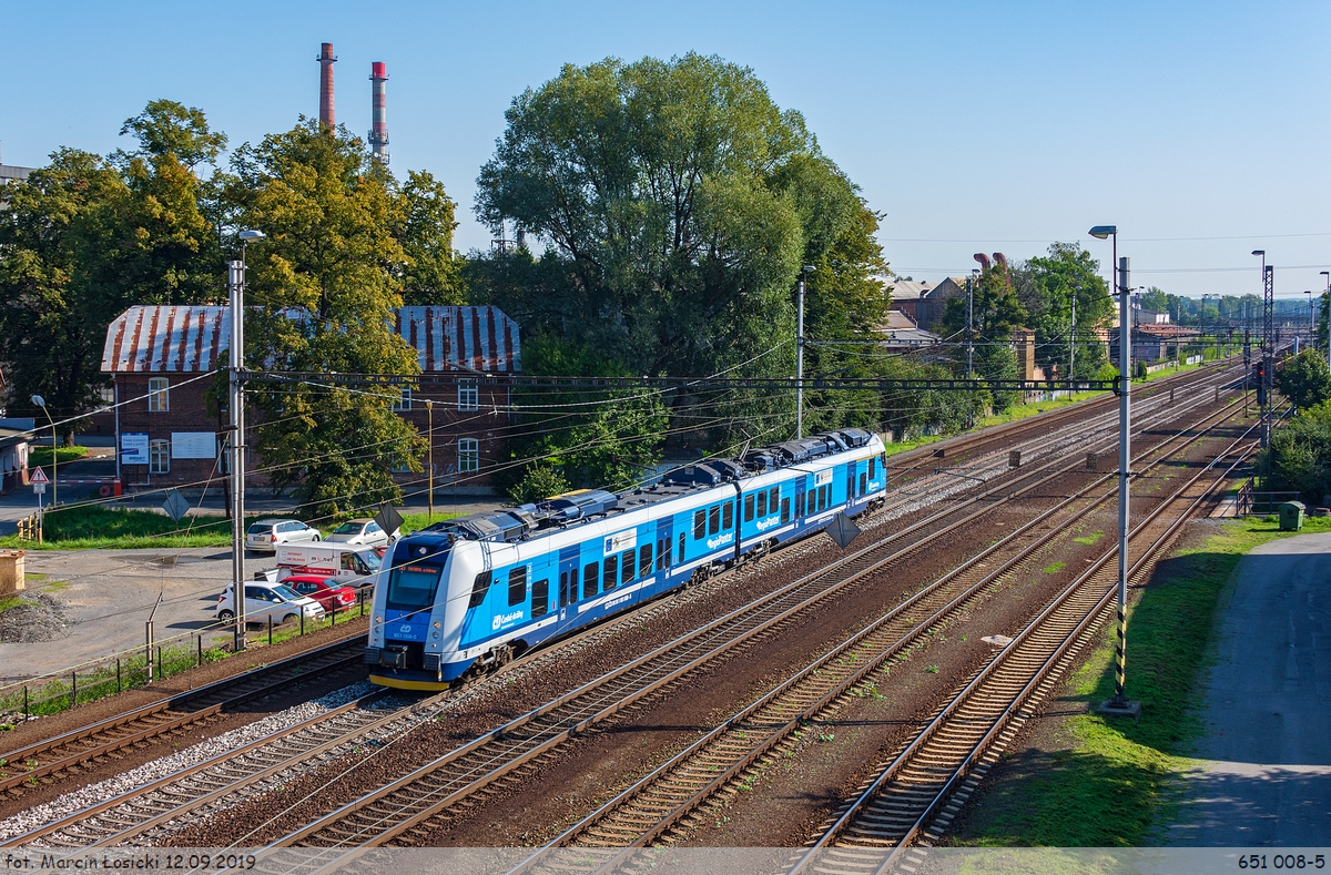 12.09.2019 | Studénka - 651 008-5 going to Suchdol nad Odrou.