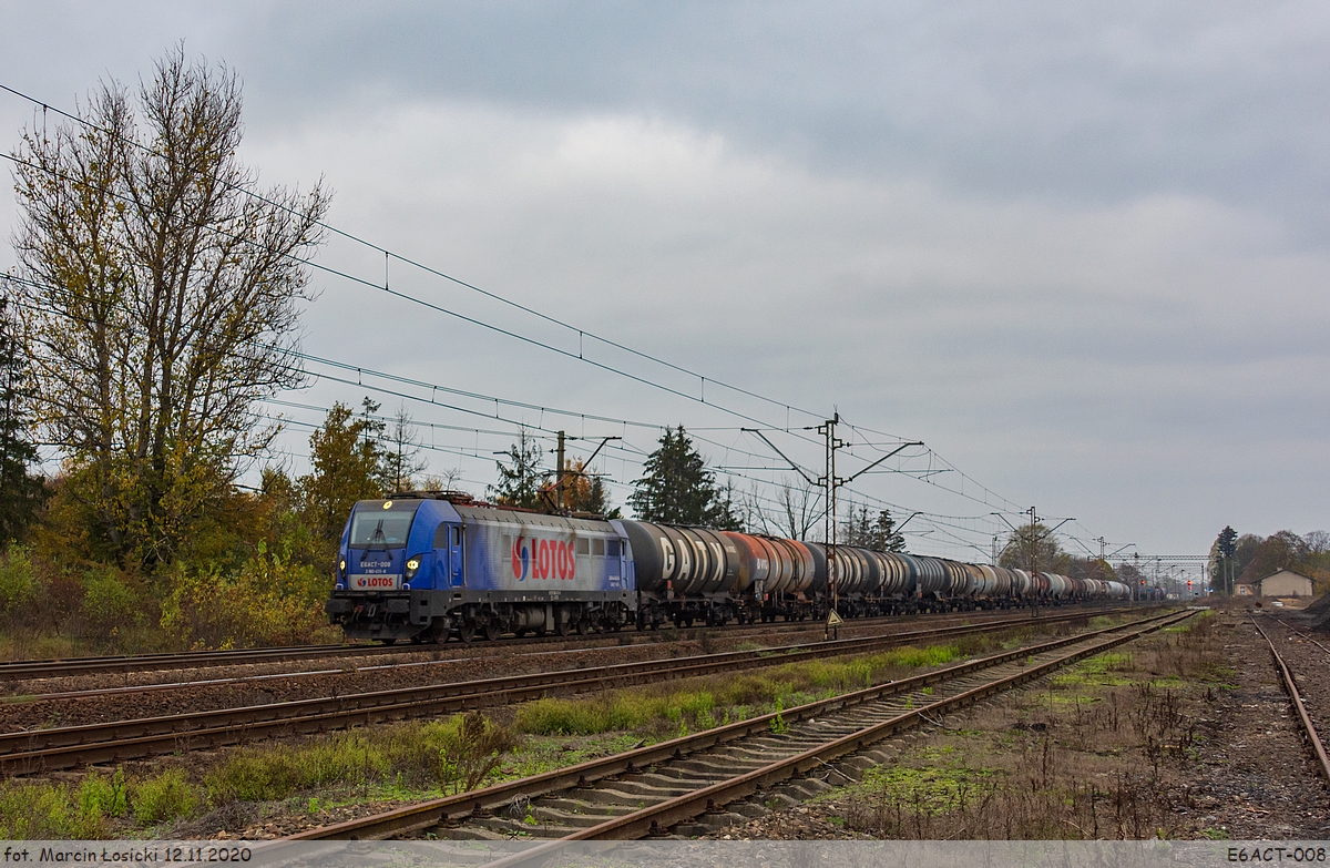 12.11.2020 | Rusiec - Dragon (E6ACT-008) left the station, going on south.