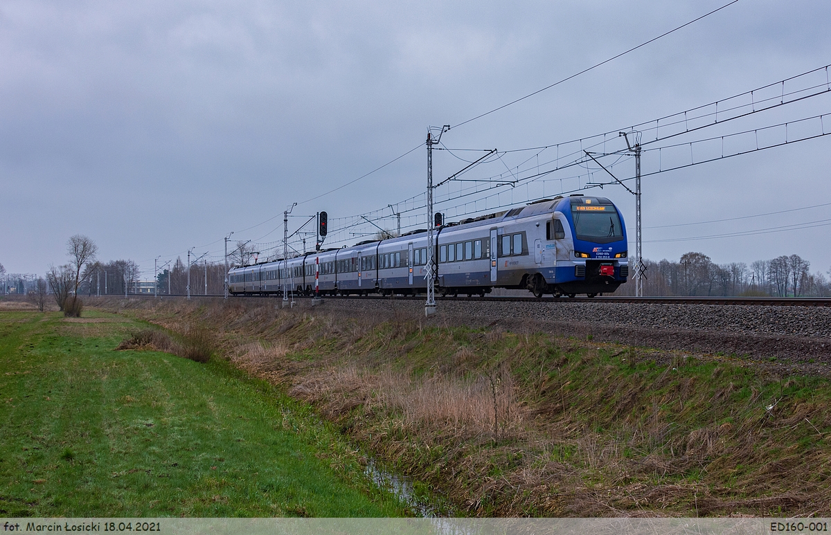 18.04.2021 | Grzegorzew - Flirt going to Szczecin.