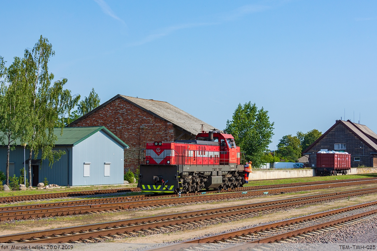 20.07.2019 | Marijampole - TEM TMH-025 in the station.