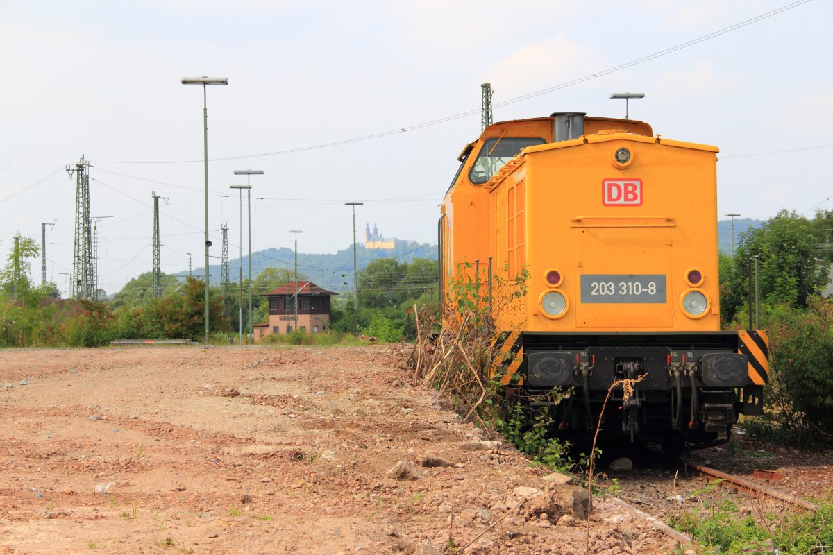 203 310-8 DB at Lichtenfels 24/08/2013.