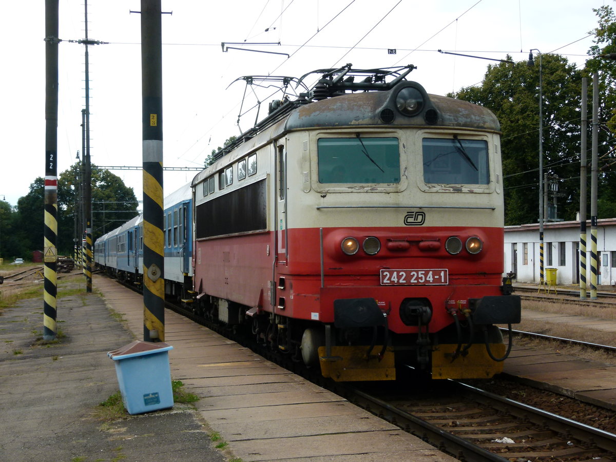 242 254-1 Jindřichův Hradec 22 August 2016