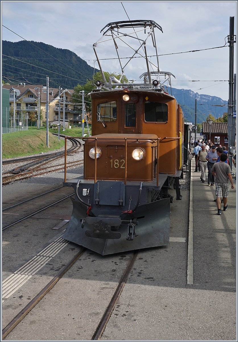 50 years Blonay -Chamby Railway - Mega Bernina Festival (MBF): RhB Ge 4/4 182 in Blonay
09.09.2018