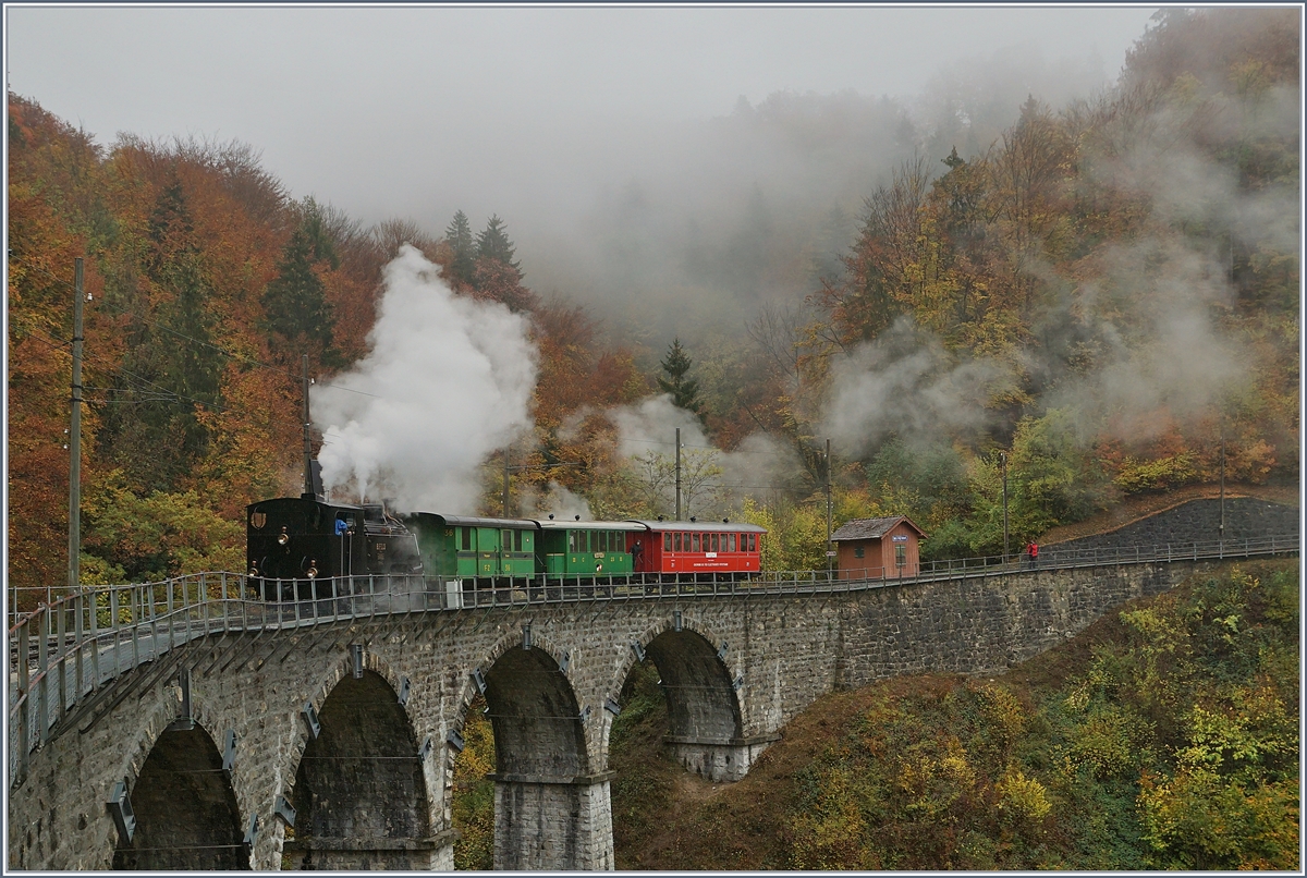 50 years Blonay -Chamby Railway - The last part: The BFD HG 3/4 N° 3 by Cers chez Robert.
27.10.2018