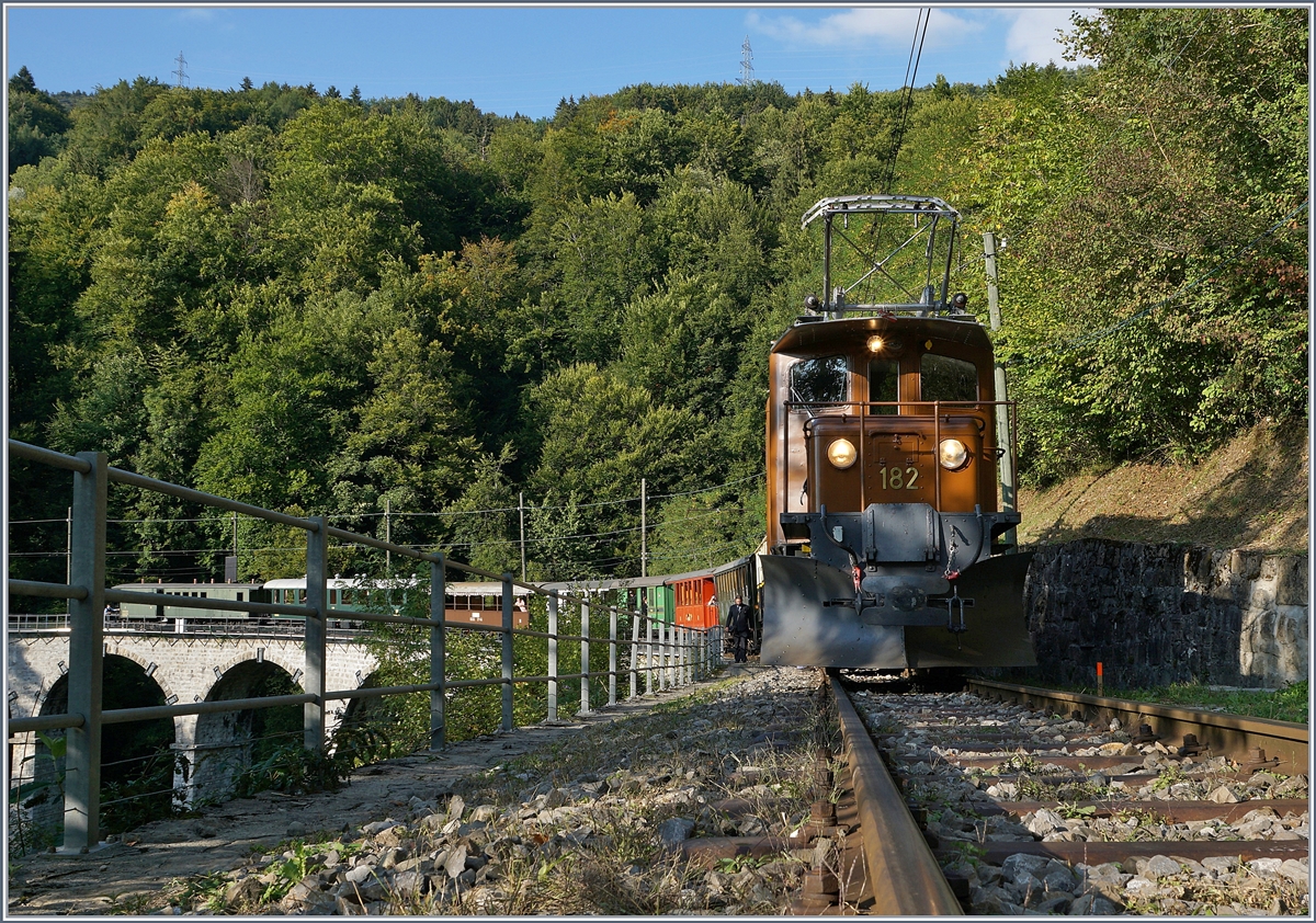 50 years Blonay -Chamby Railway - Mega Bernina Festival (MBF): The Bernina Bahn Ge 4/4 182 by  Vers-chez-Robert .

15.09.2018