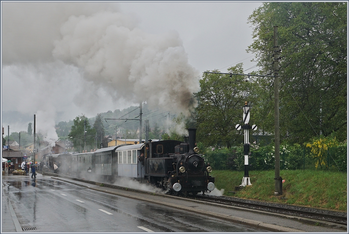 50 years Blonay-Chamby, The Mega Steam Festival 2018: The JS / BAM G 3/3 in Blonay.

10.05.2018