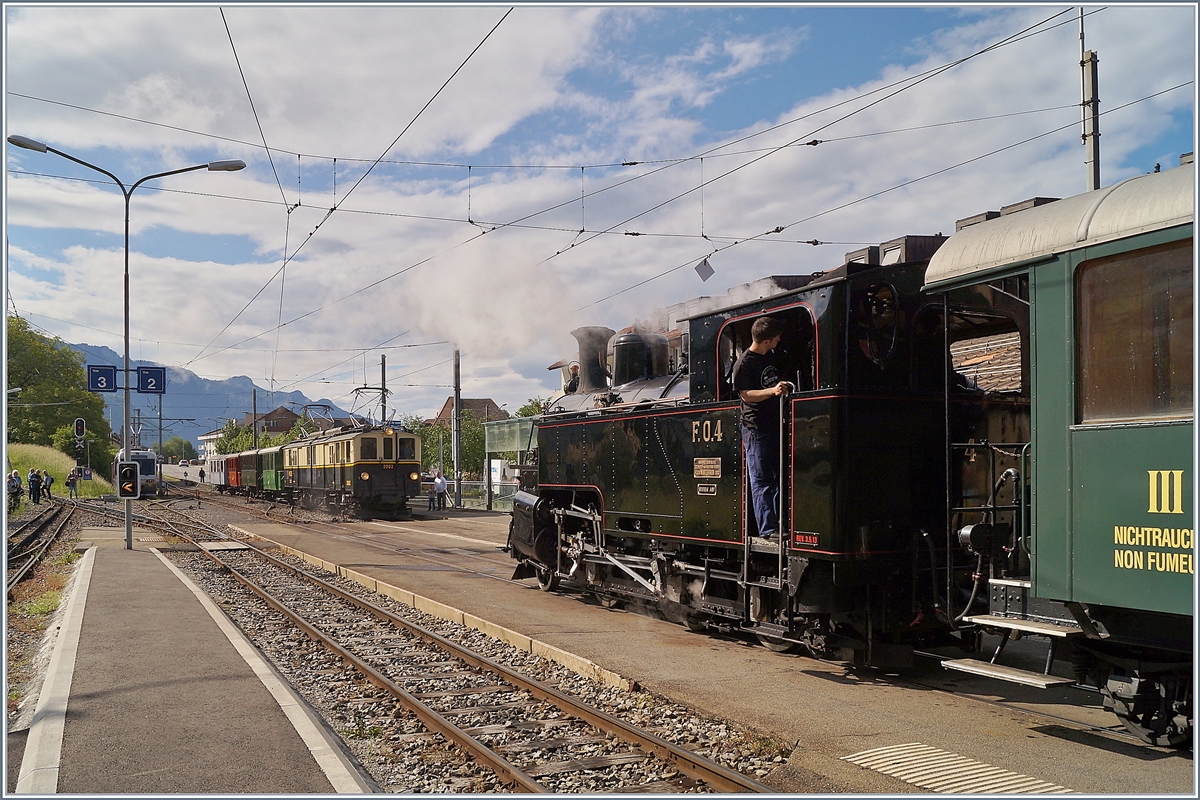 50 years Blonay-Chamby, The Mega Steam Festival: the BFD HG 3/4 N° 3 in Blonay.

21.05.2018