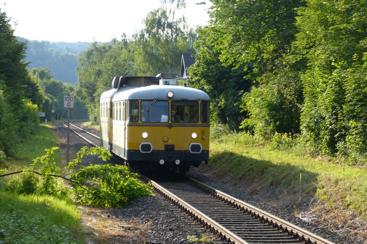 725 002 and 726 002 at 23.6.15 in Einöd on the way from Rohrbach to Pirmasens.