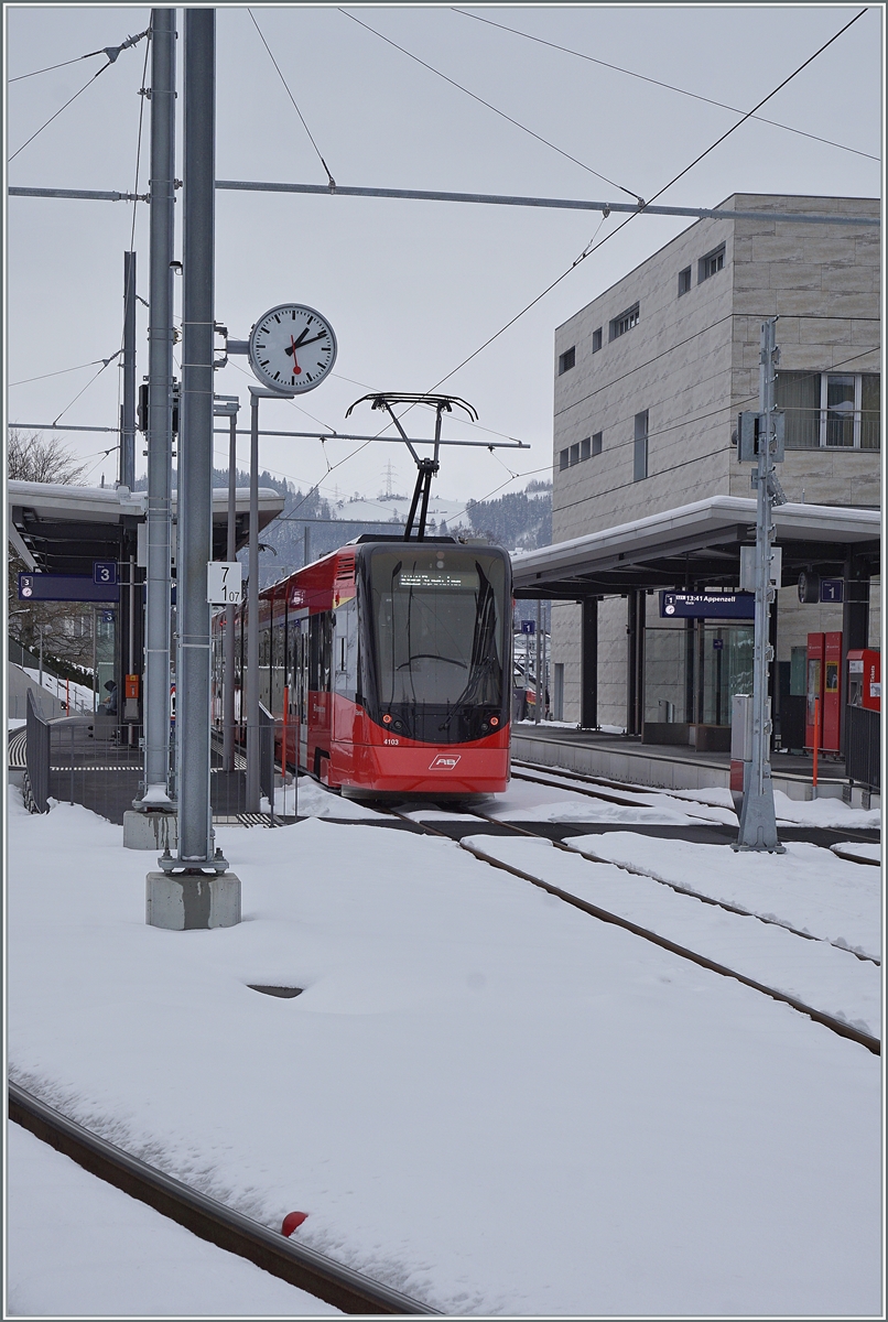 A AB Tango in the new Station fo Teufen. 

22.03.2021