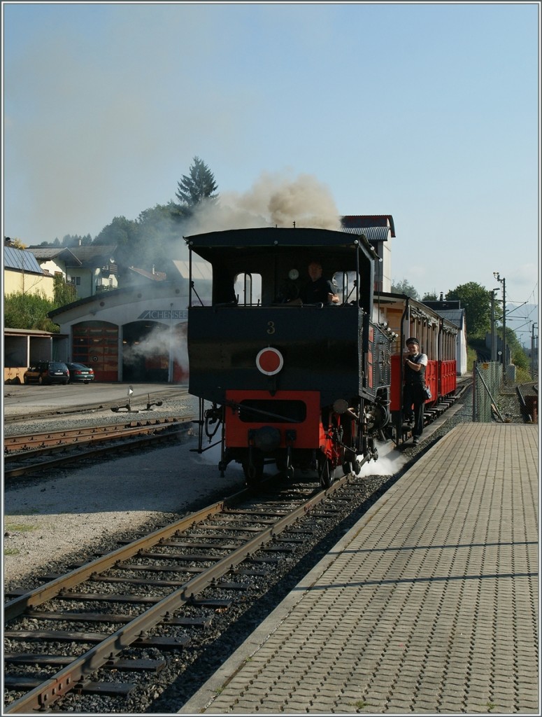 A Achenseebahn Steamer in Jennbach.
16.09.2011