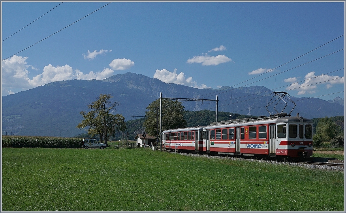 A AOMC local train in Villy.
26.08.2016